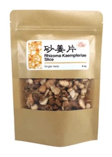 Rhizoma Kaempferiae Slice Sha Jiang Pian San NAI Shan NAI 砂姜片 山奈片 三萘片 4 oz