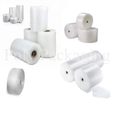BUBBLE WRAP ROLLS Small Bubbles 7 Widths 300mm-1500mm Postal Storage Packaging