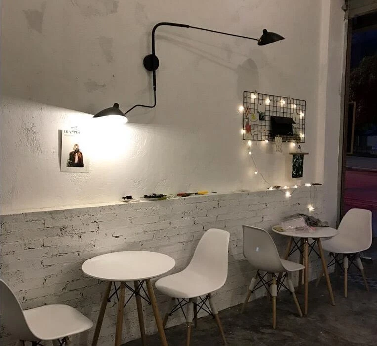 Venta caliente Brazo Giratorio Lámpara de Pared LED Soporte Luz Para Salón Iluminación Lámpara Foto 4 de 4