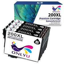 4X 200XL T200XL ink For Epson XP200 XP300 XP310 XP400 XP410 WF2520 WF2530 WF2540