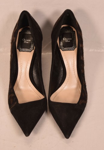 christian dior suede pumps