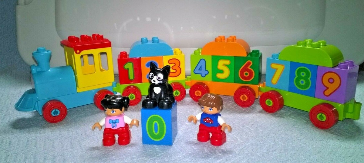 Lego Duplo My First Number Train with Cat #10847 Retired 2017