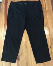 Lane Bryant Size 24 Black Ankle Dress Pants