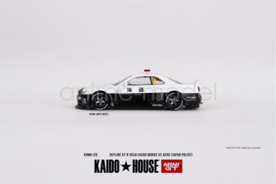 Kaido House x MINI GT 1:64 scale Skyline GT-R R34 (V2 Aero) Model