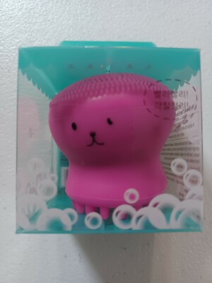 Etude house My Beauty Tool Silicon facial Brush sponge exfoliating jellyfish