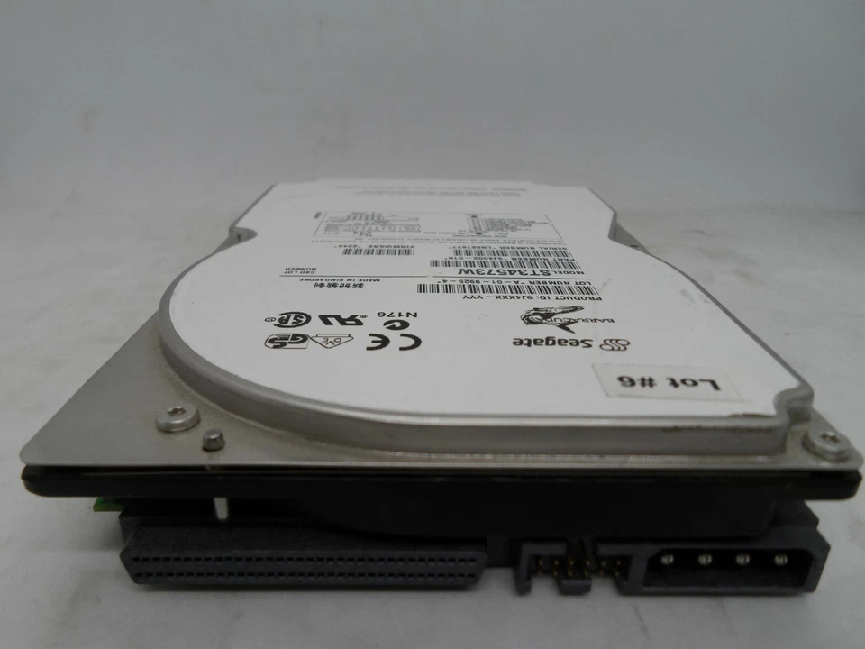 Seagate ST34573W 4.2GB 3.5 7200RPM Single Ended Wide Ultra-1 SCSI 68 Pin - Image 4 of 4