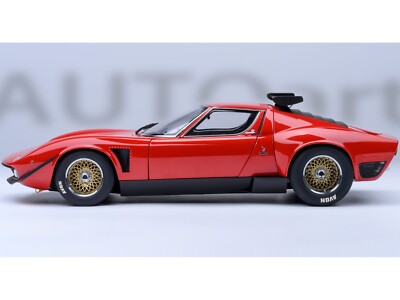 LAMBORGHINI MIURA SVR JOTA RED 1/18 MODEL CAR BY AUTOART 79171 | eBay