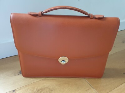 Omega Watch Company Leather Briefcase VERY RARE IN