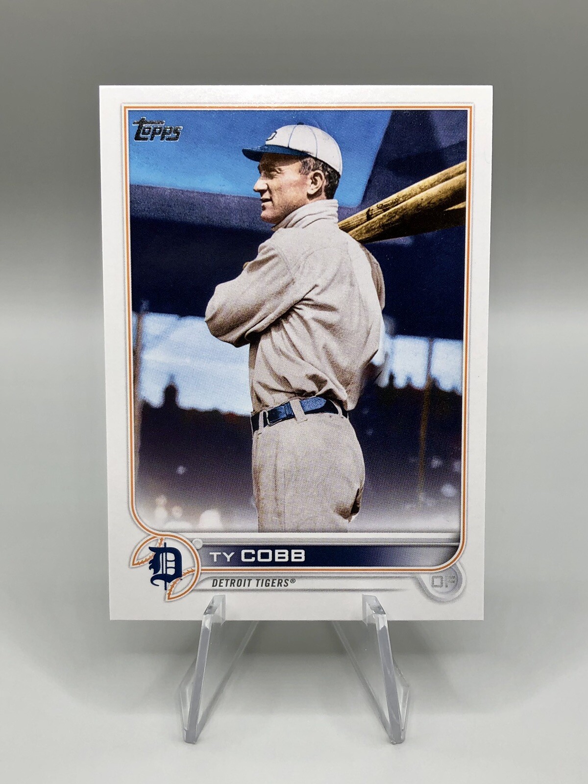 Ty Cobb 2022 Topps Update #US204 Image Variation Legends SP Detroit Tigers