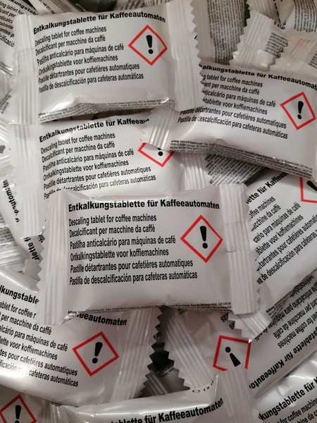 100 Entkalkungstabletten Kaffeevollautomaten Entkalker Tabs 18G FüR Siemens-image