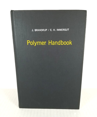 Polymer Handbook Brandrup and Immergut Hardcover 1967