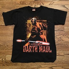 Vintage 1998 Medium Star Wars Episode 1 Darth Maul Sith Single Stitch T-Shirt