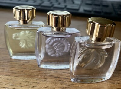 Lalique Parfum Sammlung Rarität vintage pour homme lion le faune equus