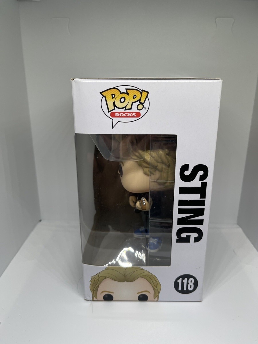 Funko Pop! Rocks The Police Sting #118 Vinyl Figure Collectible