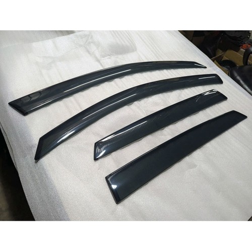 Fits 2014-2024 Porsche Macan 95B Side Window Visor Weather Shield Rain Guard - Picture 5 of 7