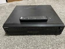 Sony Compact Disc Player CDP-CE375 5 Disc CD Changer Optical RCA w/ Remote