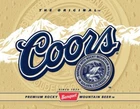 Coors 12.5x16 Licensed Metal Beer Sign Desperate Enterprises USA
