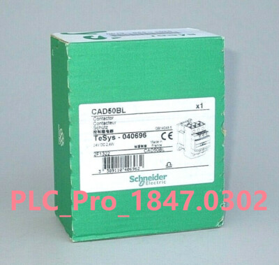 CAD50BL 1PCS New Schneider CAD50BL 24V DC 5NO+0NC Control relay Fast ...