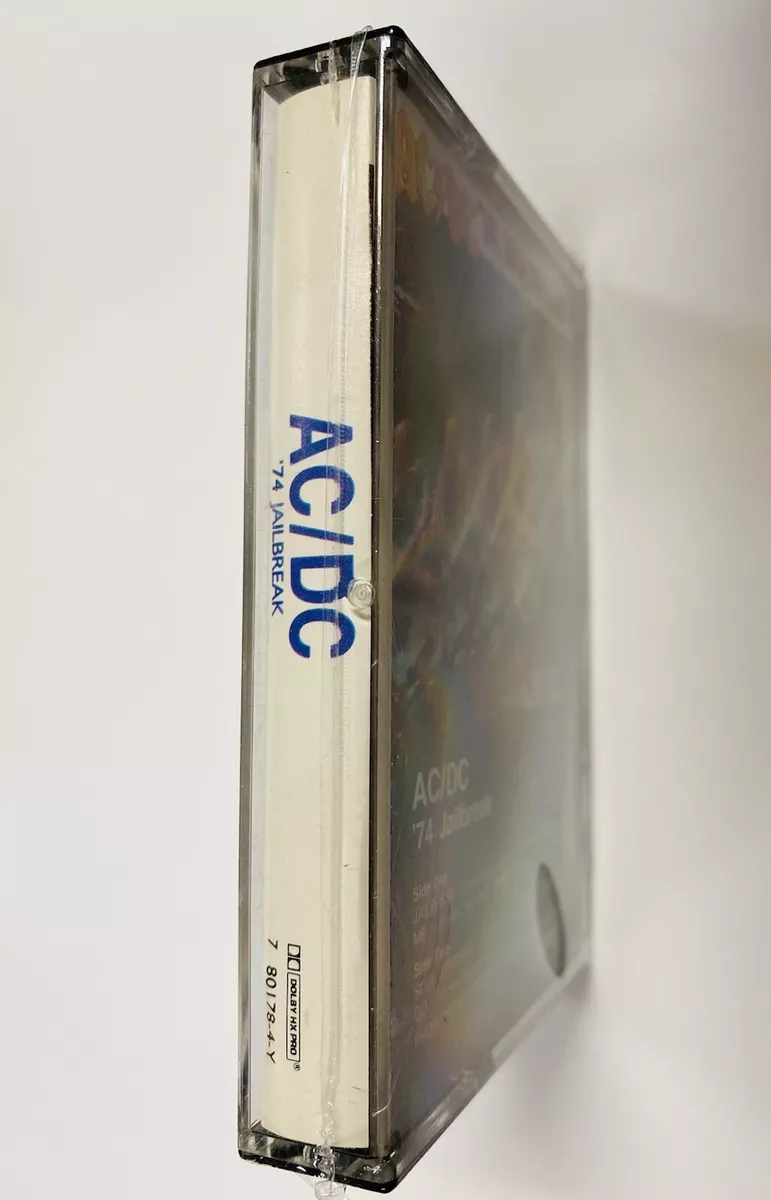 AC/DC 1984 FACTORY SEALED ‘74 Jailbreak Cassette Tape NOS