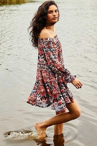 Boho Mini Dress 