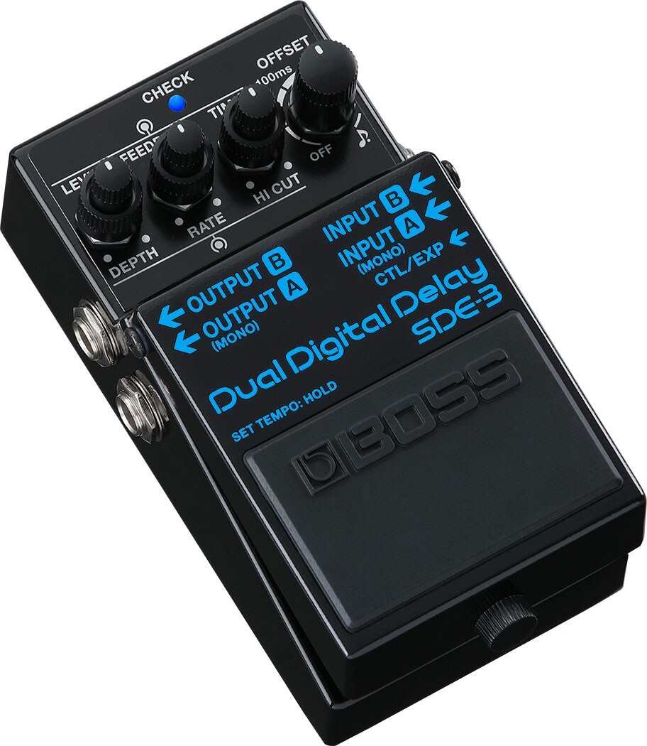 New Boss SDE-3 Dual Digital Delay Guitar Effects Pedal | eBay