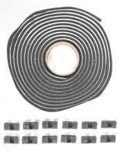 87-93 Mustang (Exc. GT & Cobra) Tail Light Lens Retainers & Seal Kit