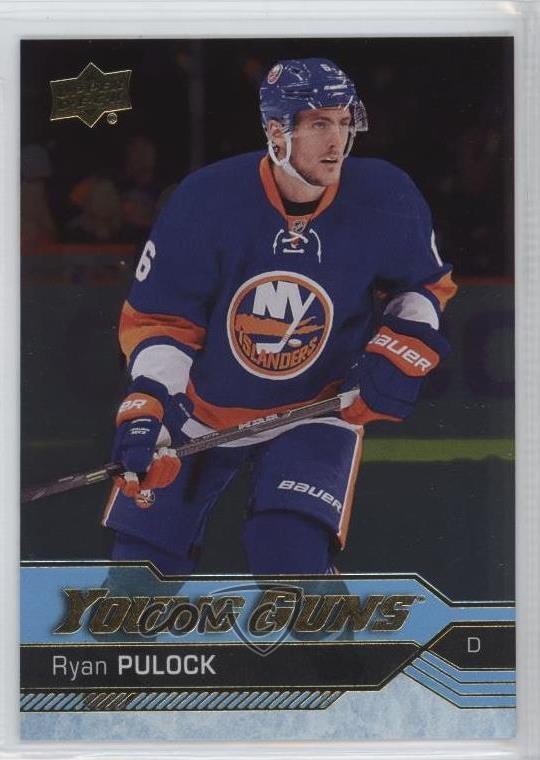 2016-17 Upper Deck Young Guns Silver Foil Ryan Pulock #490 lt5