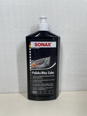 Sonax Polish & Wax Black Car Paintwork Colour 500ml Item 0296100-810