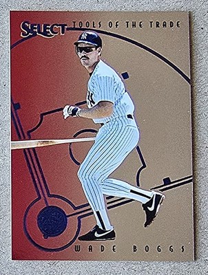 WADE BOGGS/SCOTT ROLEN 1997 Pinnacle Select ''Tools of the Trade'' HOFers