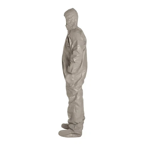 Dupont Tychem 6000 Single Coverall Med, LG, XL,2XL,3XL,4XL, 5XL TF169TGYXX000600 image 2
