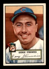 1952 Topps #217 Snuffy Stirnweiss   VGEX X3009611