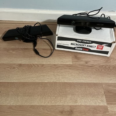 Microsoft Xbox 360 Kinect Motion Cameras Lot of 2 Wired 6ft Glossy Black