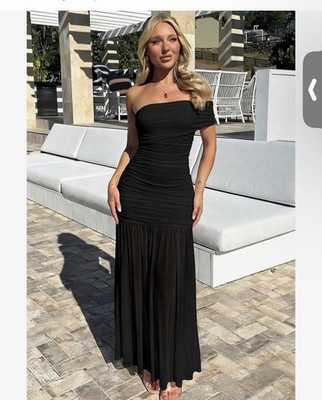 Women's Sexy Basic Long Sleeve Turtleneck Bodycon Party Long PencilDress L/S