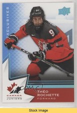 2020-21 Upper Deck Team Canada Juniors Hlinka Blue Theo Rochette #2 READ z6b
