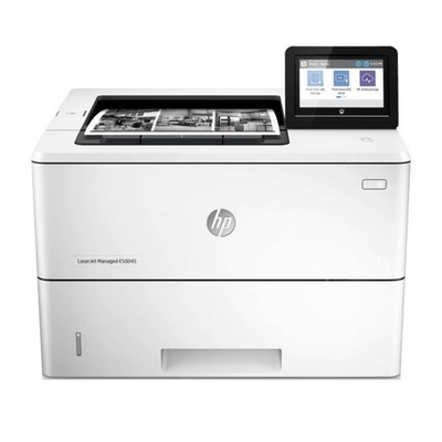 HP LaserJet Managed E50045dw Laserdrucker mit 53.311 Seiten gedruckt Toner 50%