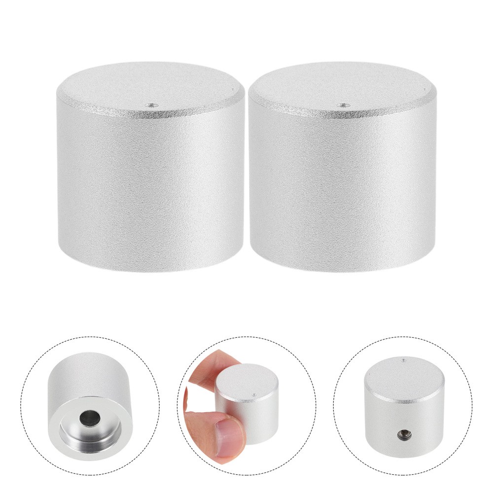  2 Pcs Guitar Hardware Replacement Knob Bass Volume Control Knobs