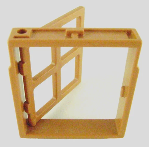 Playmobil 3666 Castle Parts House DORMER WINDOW &FRAME TAN Kings Knights Vintage