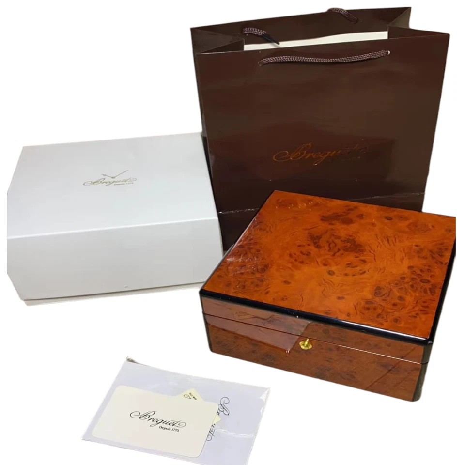 NEW Breguet Watch Box Lacquered Wood Case - Image 3 of 4