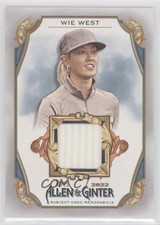 2022 Topps Allen & Ginter Relics B Michelle Wie West #AGRB-MWW 2k3