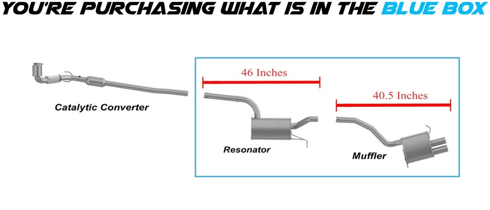 Kit de sistema de escape de acero inoxidable para: VW Passat 2006-2010 2009-2013 CC 2,0 L Foto 3 de 4