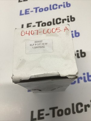 HYDAC 2062579 FILLER BREATHER FILTER ELF P 3 F 10 W 1.0 (W/10-32SCR) I635