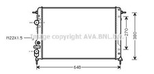 RENAULT MEGANE Radiator 2.0 16V Da0H AC  1995-2004