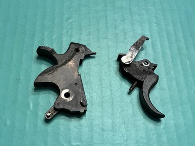 USED ORIGINAL SMITH & WESSON 25-5 HAMMER TRIGGER & HAND N FRAME *ROUGH