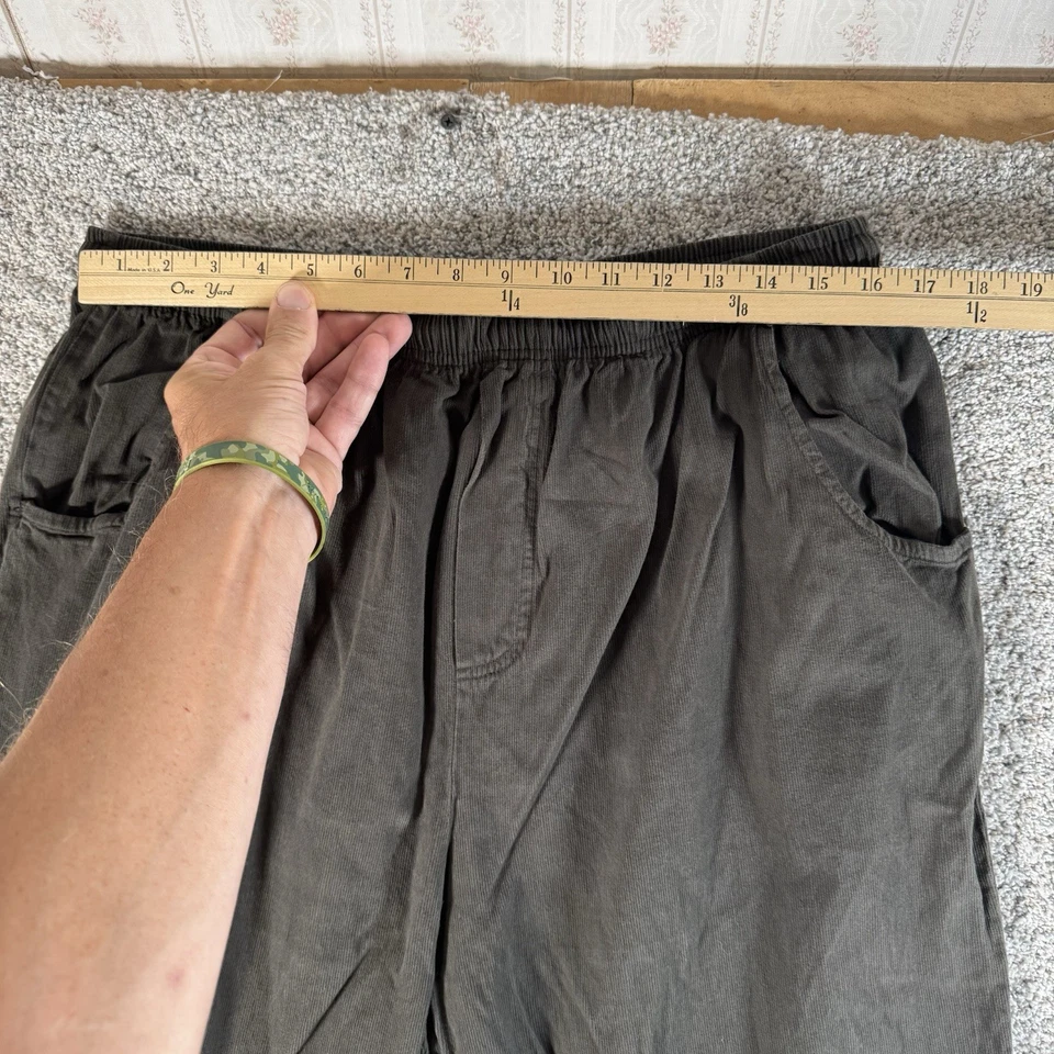 Pantalones de pana vintage años 90 Northern Reflections XXL Dark Academia Grandmacore Foto 2 de 4