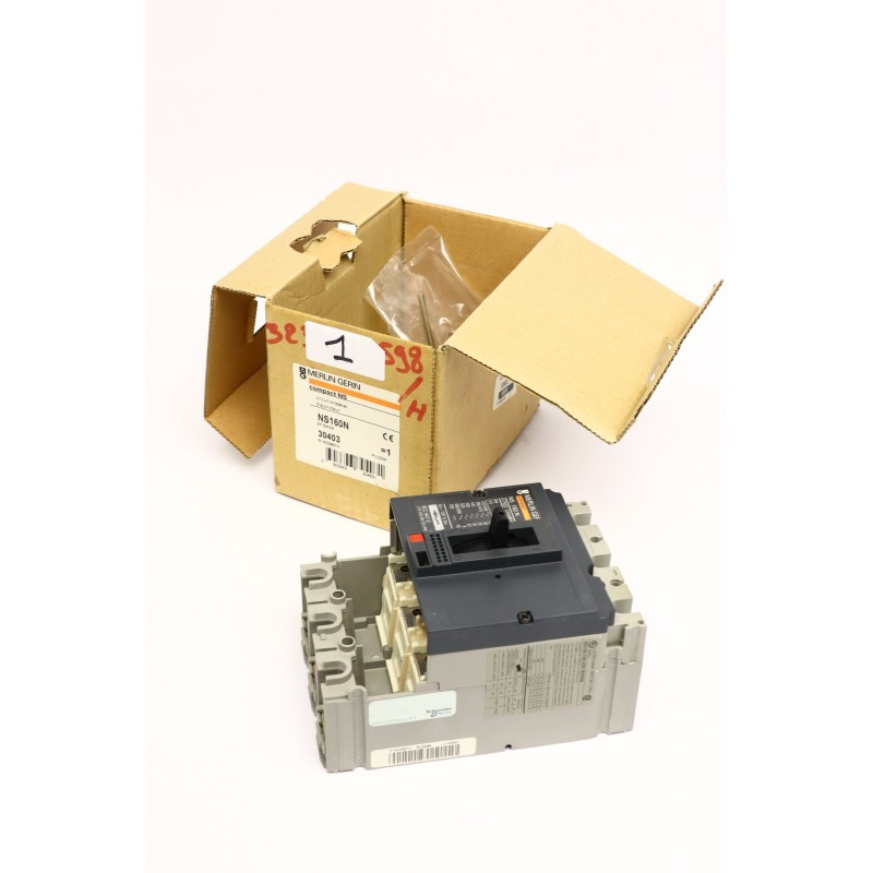 Merlin Gerin 30403 NS160N disjoncteur compact 3P NS (B1292.1)