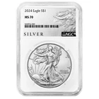 2024 $1 1-oz American Silver Eagle NGC MS70 ALS Label