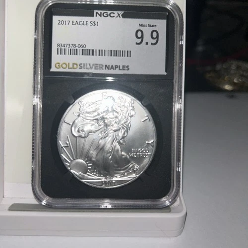 2017(W) American Silver Eagle NGC MS 69 - Struck At West Point Mint