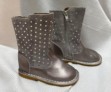 New Livie  Luca Shoes/Boots-Vega Sable-Silver Stars-Todler Size 6