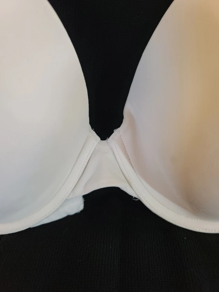 Jockey Women's 36DD White Super Soft Underwire Padded T Shirt Bra - Image 2 of 4