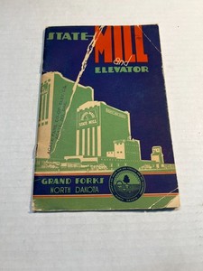 1938 Grand Forks ND State Mill & Elevator Recipe and Photo Booklet